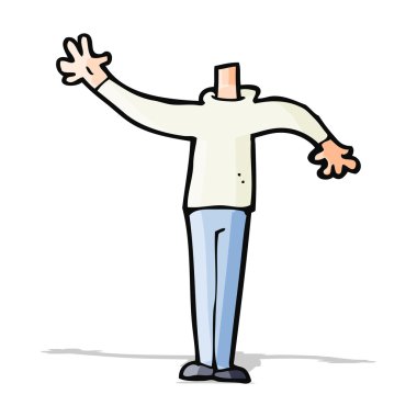 Cartoon erkek el vücut (mix ve maç karikatür veya kendi p eklemek