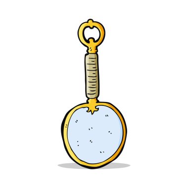 çizgi film izleyen mercek