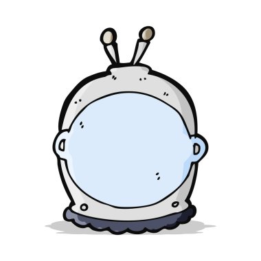 çizgi film uzay kaskı