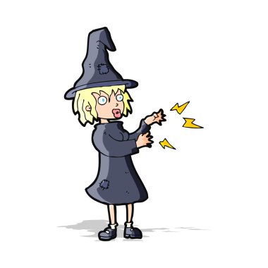 çizgi film cadısı büyüsü