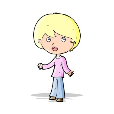 karikatür düşünüyorsun kadın