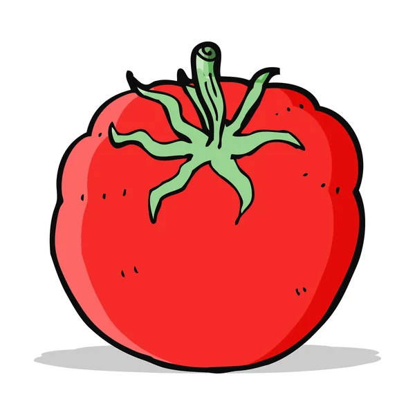 Tomate de desenhos animados — Vetor de Stock