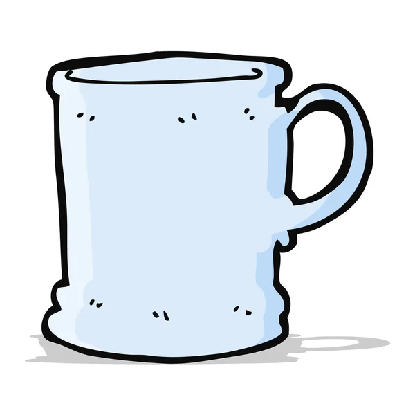 Tasse à dessin animé — Image vectorielle