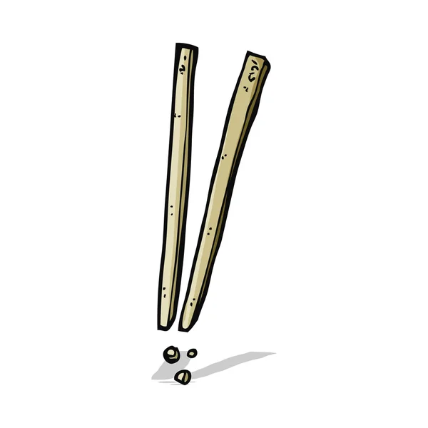 卡通筷子 — 图库矢量图片