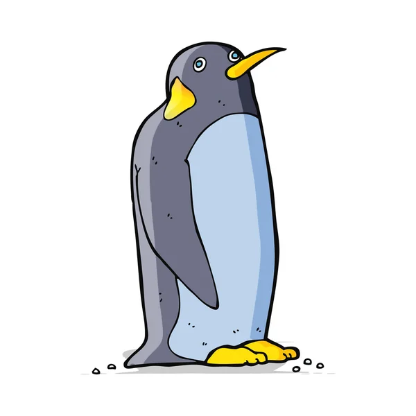 Dessin animé pingouin — Image vectorielle