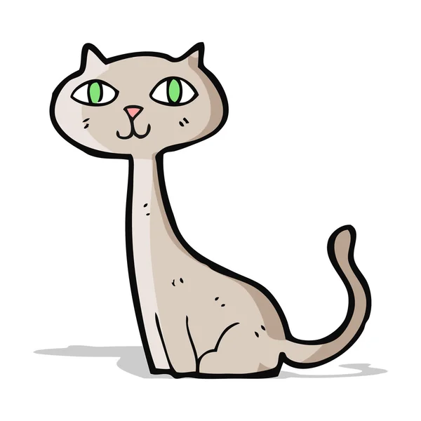 Chat de bande dessinée — Image vectorielle