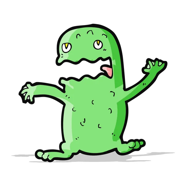 Kreslené vtipné žába — Stockový vektor