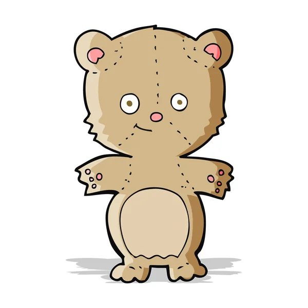 Cartoon teddy bear — Stockvector