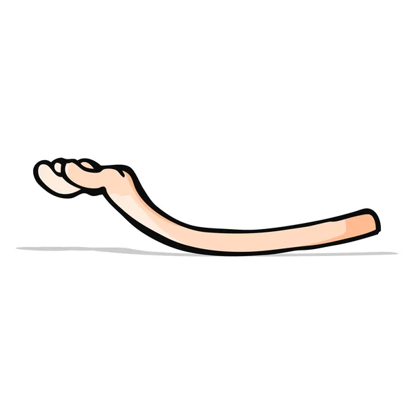 Cartoon-Arm — Stockvektor