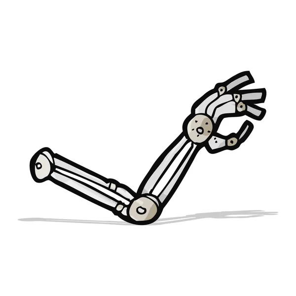Мультфільм робот arm — стоковий вектор