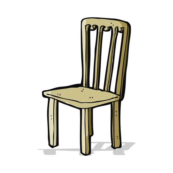 Cartone animato vecchia sedia — Vettoriale Stock