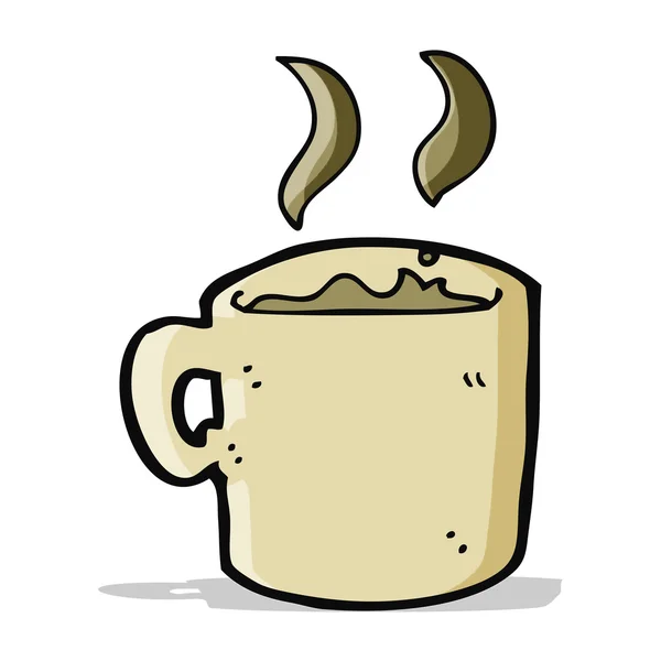卡通片咖啡杯 — 图库矢量图片