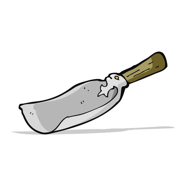 Cartoon old shovel — Stock Vector