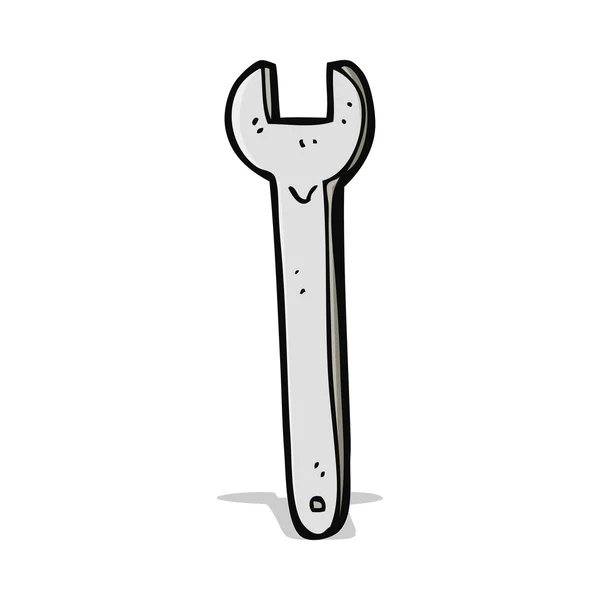 Карикатурный гаечный ключ — стоковый вектор