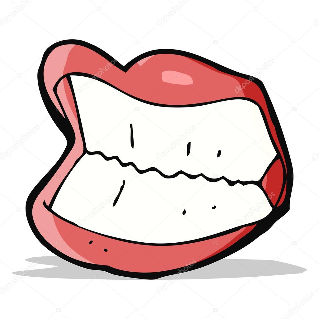 Desenho animado sorrindo boca imagem vetorial de lineartestpilot© 38164269