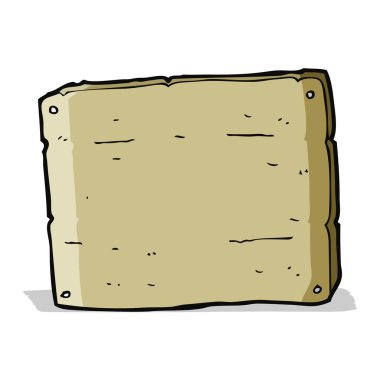 karikatür ahşap tahta