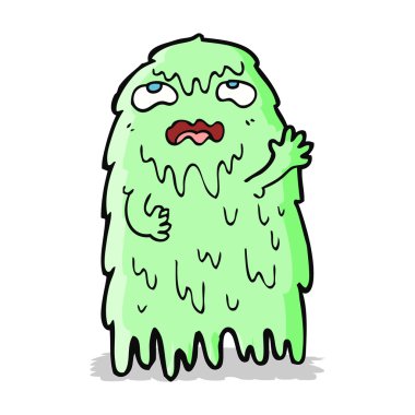 Brüt karikatür hayalet