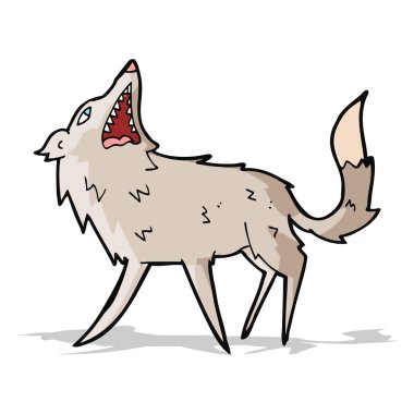 karikatür dayama kurt