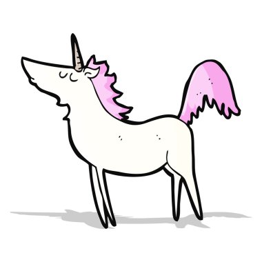 karikatür unicorn