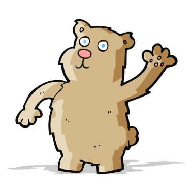 ayı sallayarak karikatür