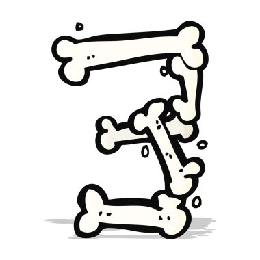 çizgi film cadılar bayramı kemik numarası