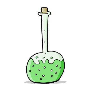 karikatür Kimyasal iksir