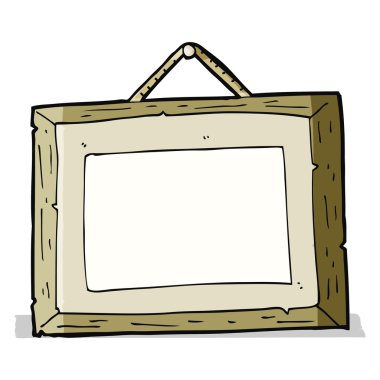 karikatür resim çerçevesi