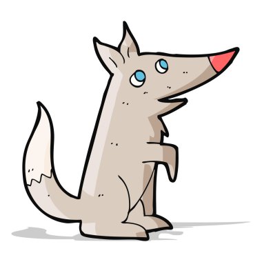 çizgi film kurt yavrusu