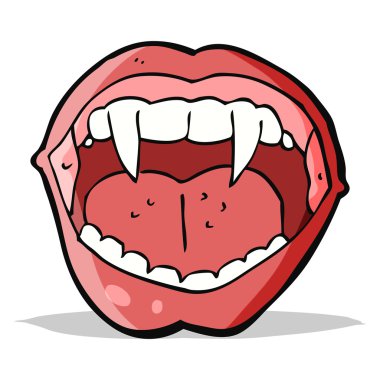 çizgi film vampire ağız