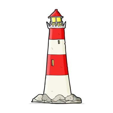 karikatür ışık evi