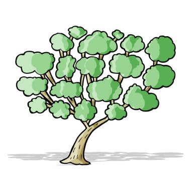 karikatür ağaç