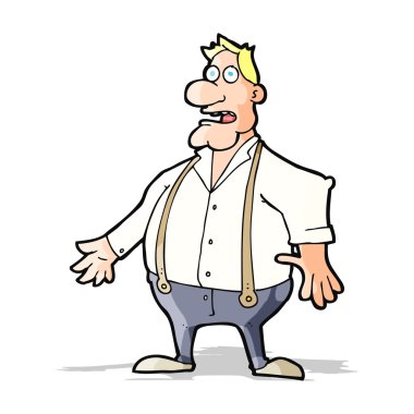 şok adam çizgi film