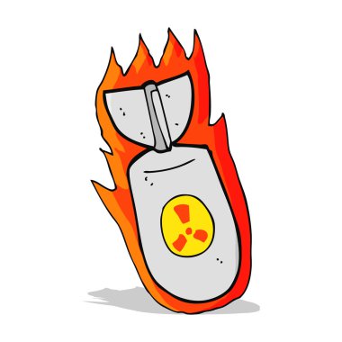 karikatür atom bombası