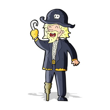 çizgi film korsan Kaptan