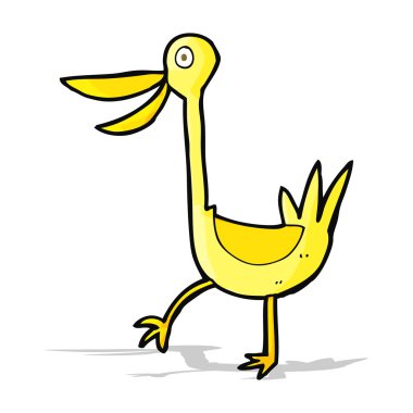 komik karikatür ördek