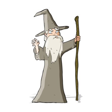 eski çizgi film Sihirbazı