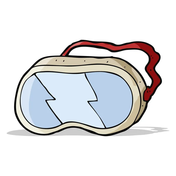 Cartoon goggles — Stock Vector