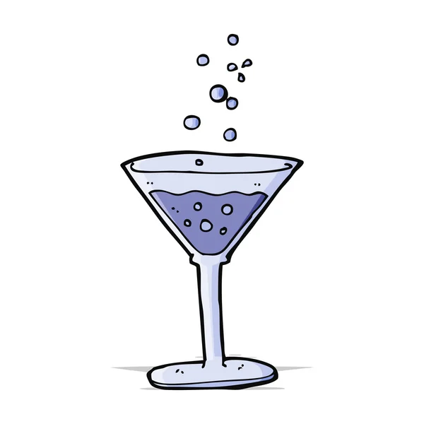 Cocktail de desene animate — Vector de stoc