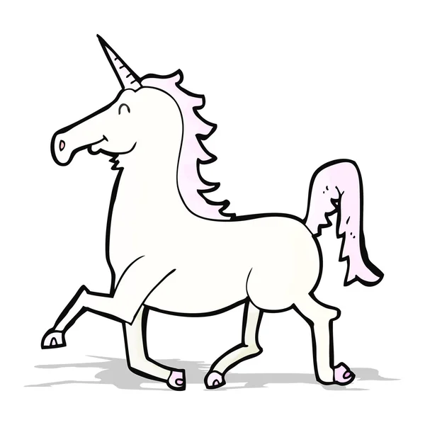 Unicornio de dibujos animados — Vector de stock