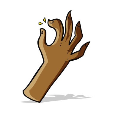 çizgi film el simgesi