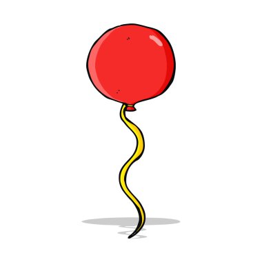 karikatür parti balon