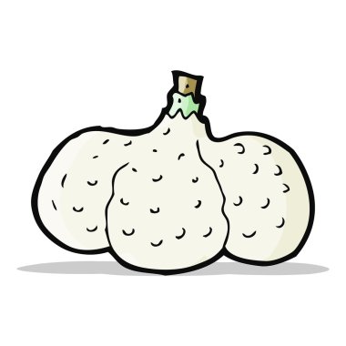 karikatür sarımsak