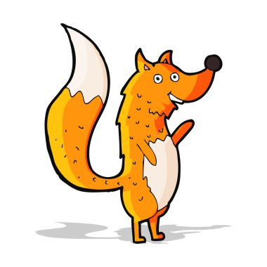 Fox sallayarak karikatür