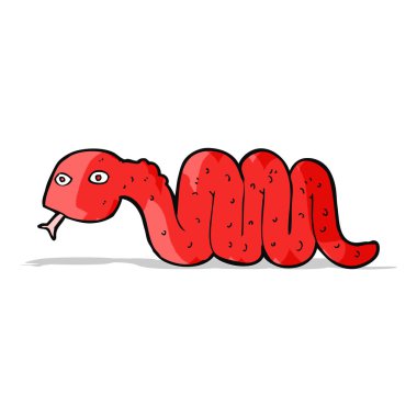 komik karikatür yılan