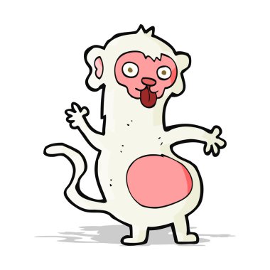 komik karikatür maymun