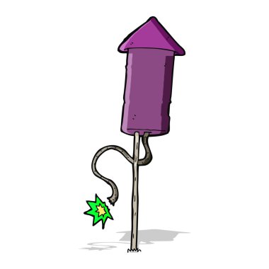 karikatür havai fişek