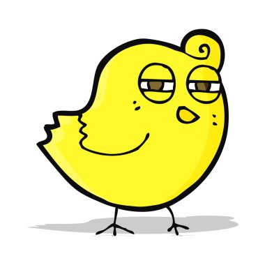 komik karikatür kuş