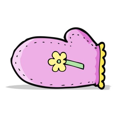 karikatür fırın eldiveni