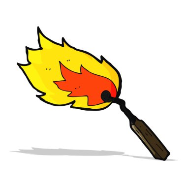 karikatür yanan maç