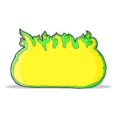 çizgi yeşil ateş sınırı